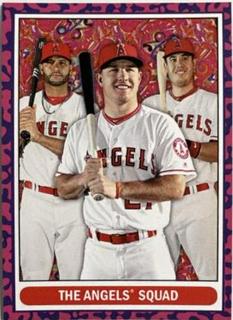 Albert Pujols, Mike Trout, C.J. Cron