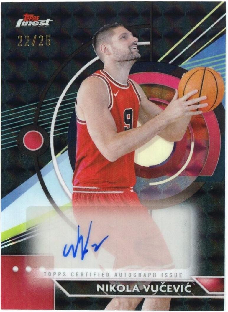 Nikola Vucevic [Black Geometric Refractor] #FA-NV