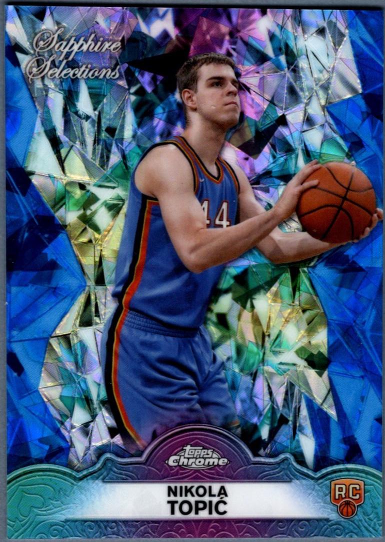 Nikola Topic #SS-9 2024 Topps Chrome Sapphire Selections Basketball