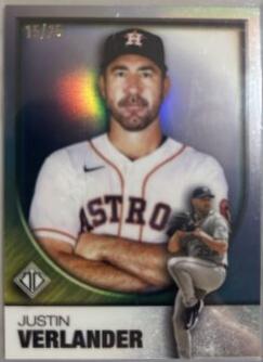 Justin Verlander #4 Baseball Cards 2023 Topps Transcendent