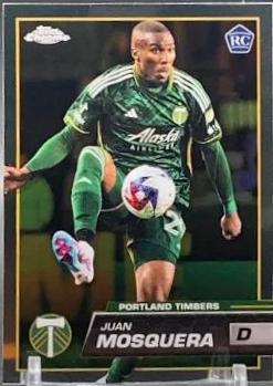 Juan Mosquera #190 Soccer Cards 2023 Topps Chrome MLS