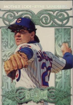 Ryne Sandberg #10 Baseball Cards 1996 Metal Universe Mother Lode