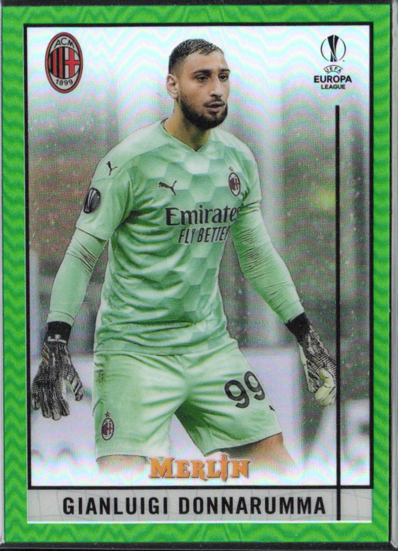 Gianluigi Donnarumma #77 2020 Topps Merlin Chrome UEFA Champions League
