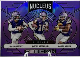 Aaron Jones / J.J. McCarthy / Justin Jefferson