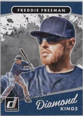 Freddie Freeman #2 Baseball Cards 2017 Panini Donruss