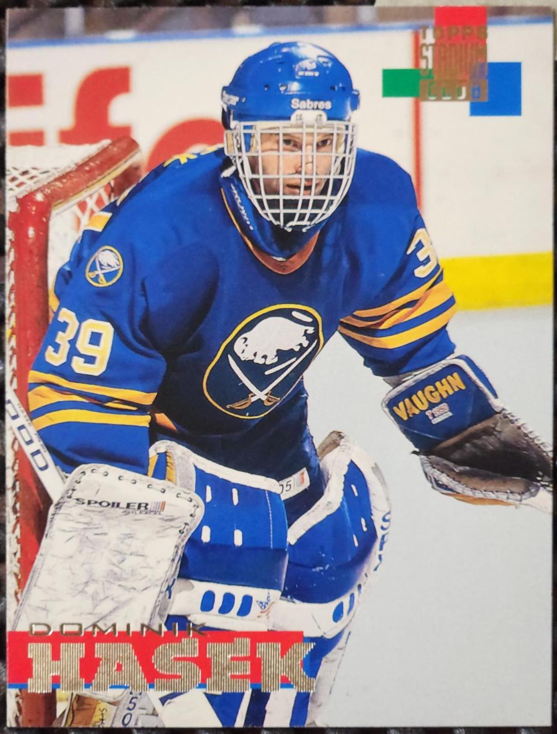 Dominik Hasek #125 1994-95 Stadium Club Hockey