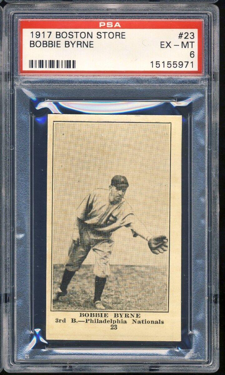 Bobbie Byrne #23 Baseball Cards 1917 Boston Store