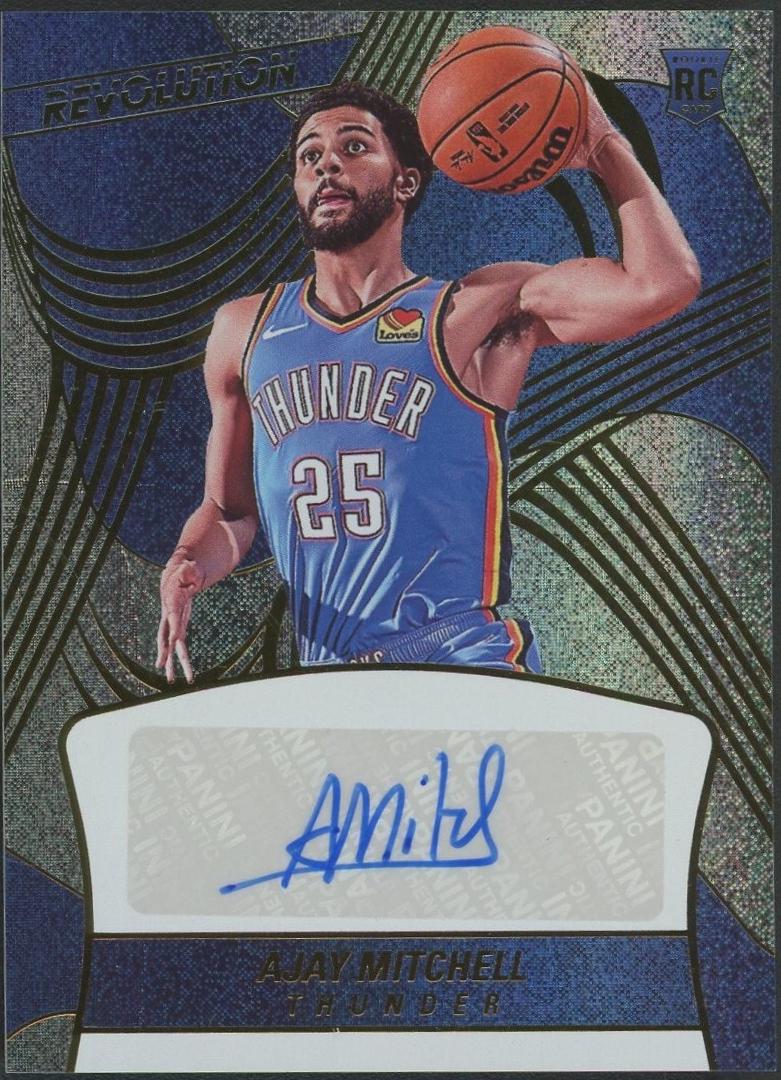 Ajay Mitchell #24 Prices | 2024 Panini Revolution Rookie Autograph 
