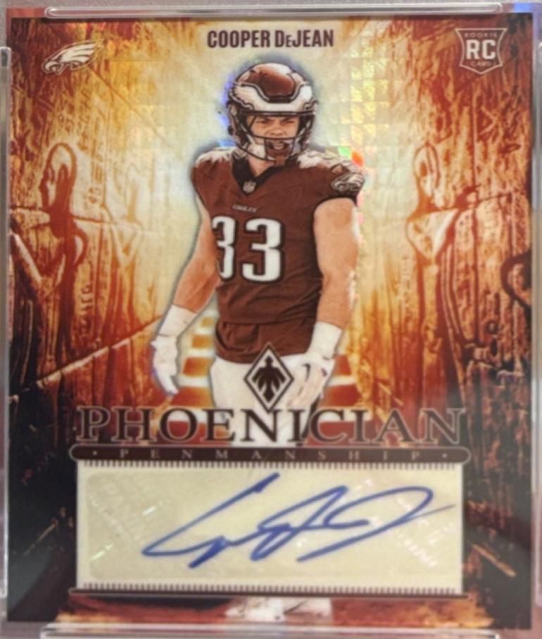 Cooper DeJean #PRP-CDN 2024 Panini Phoenix Phoenician Rookie Penmanship Football