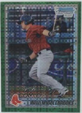 Will Middlebrooks [Green Xfractor] #BCP179