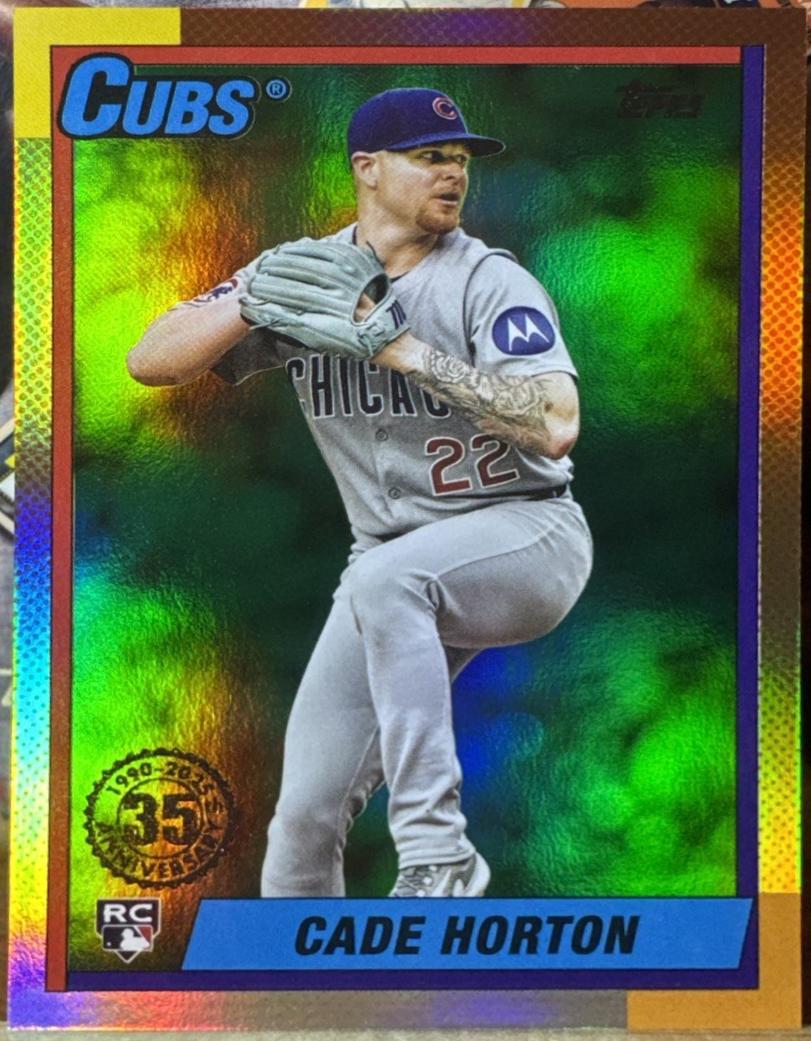 Cade Horton [Green Crackle Foil] #U90-16 Prices | 2025 Topps