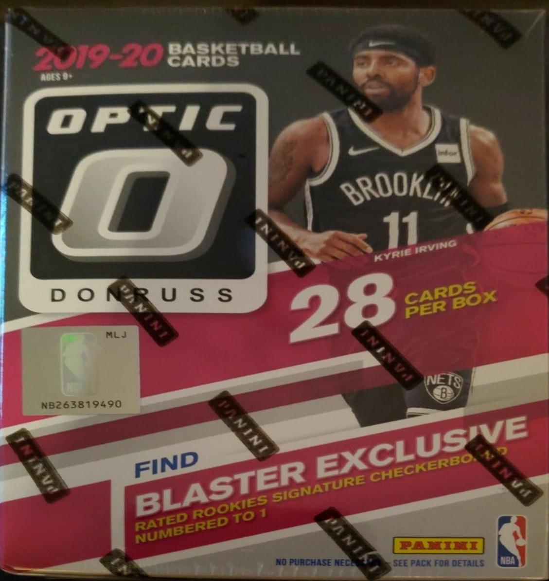 Blaster Box Basketball Cards 2019 Panini Donruss Optic