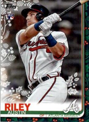 Austin Riley #HW76 Baseball Cards 2019 Topps Holiday Mega Box