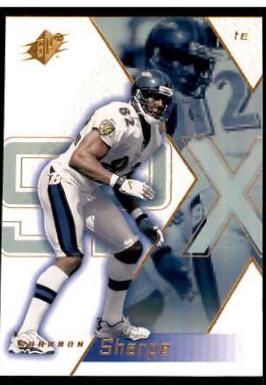 Shannon Sharpe #9 Football Cards 2000 Spx