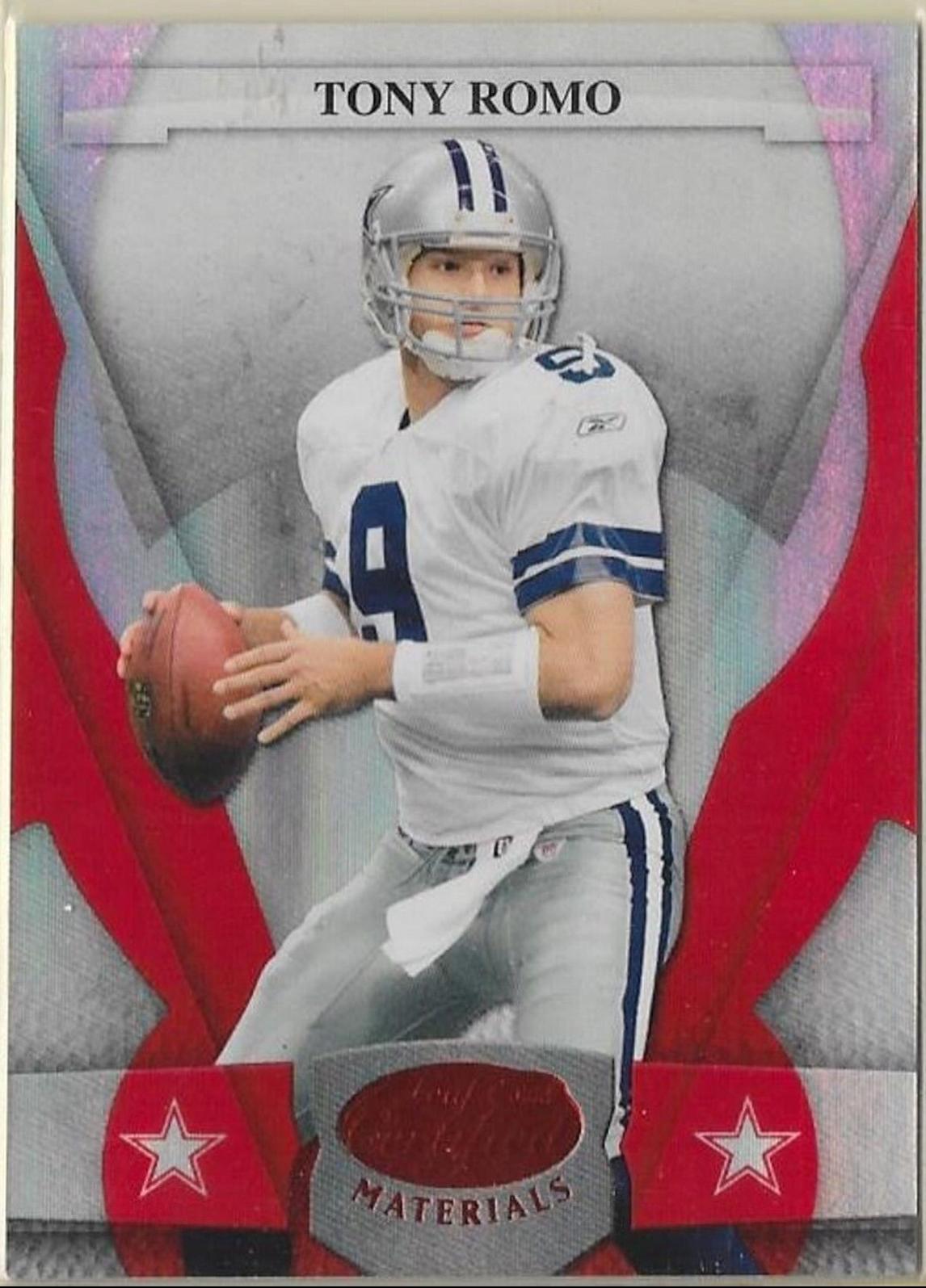 Tony Romo [Mirror Red] #33
