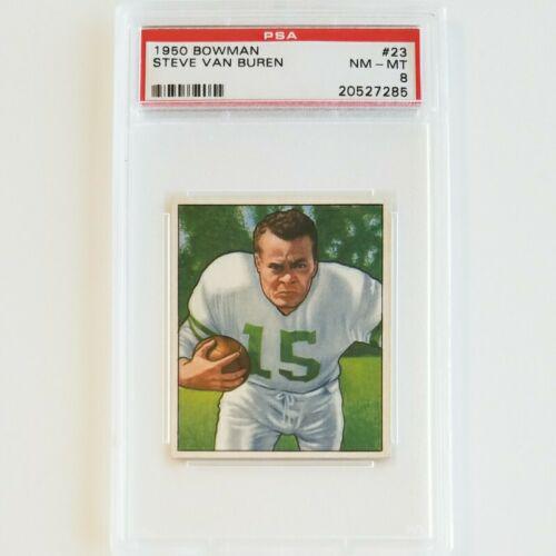 Steve Van Buren #23 Football Cards 1950 Bowman