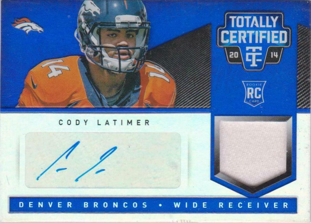 Cody Latimer [Autograph Jersey] #170