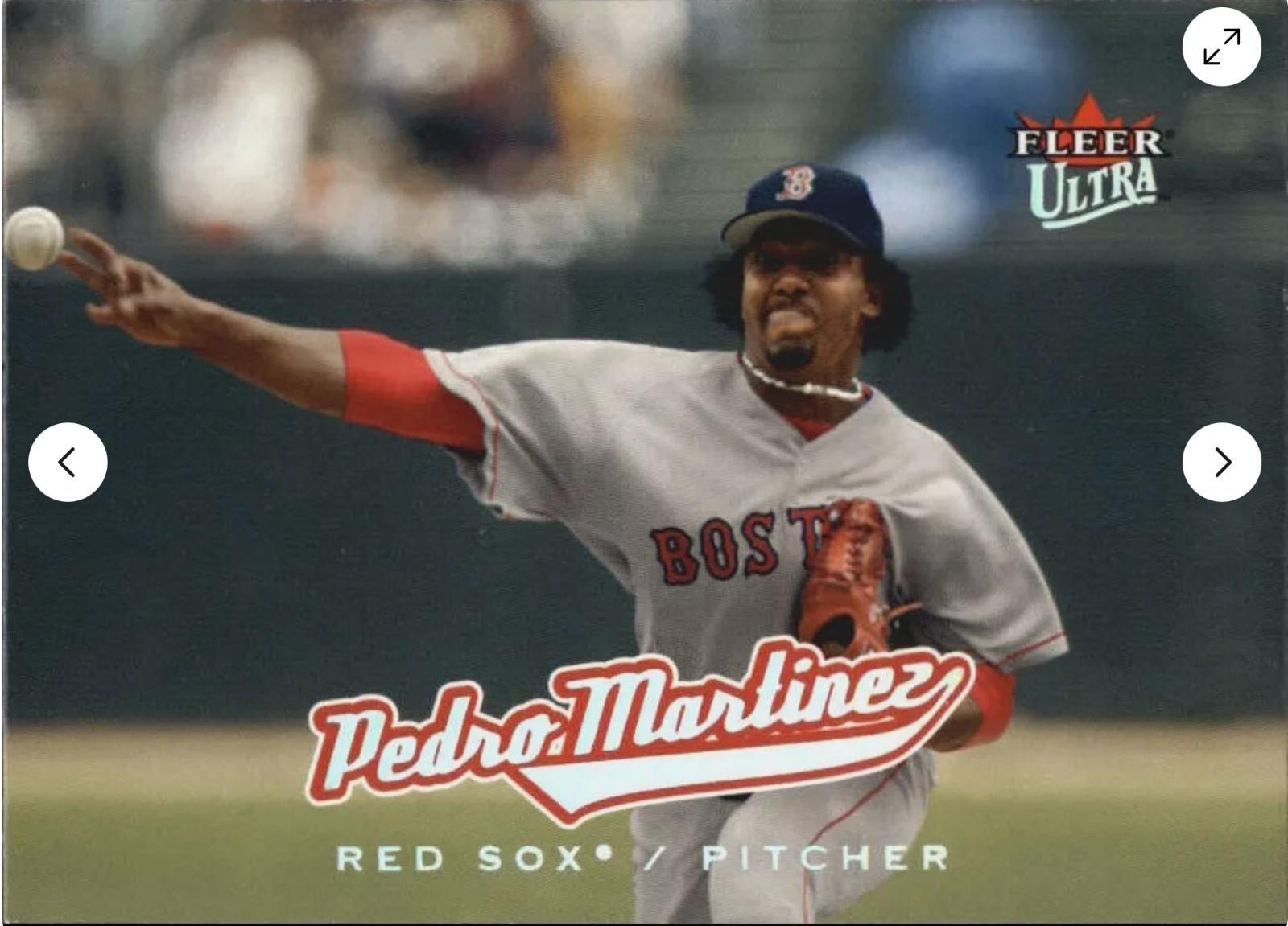 Pedro Martinez #69 Baseball Cards 2005 Fleer Ultra