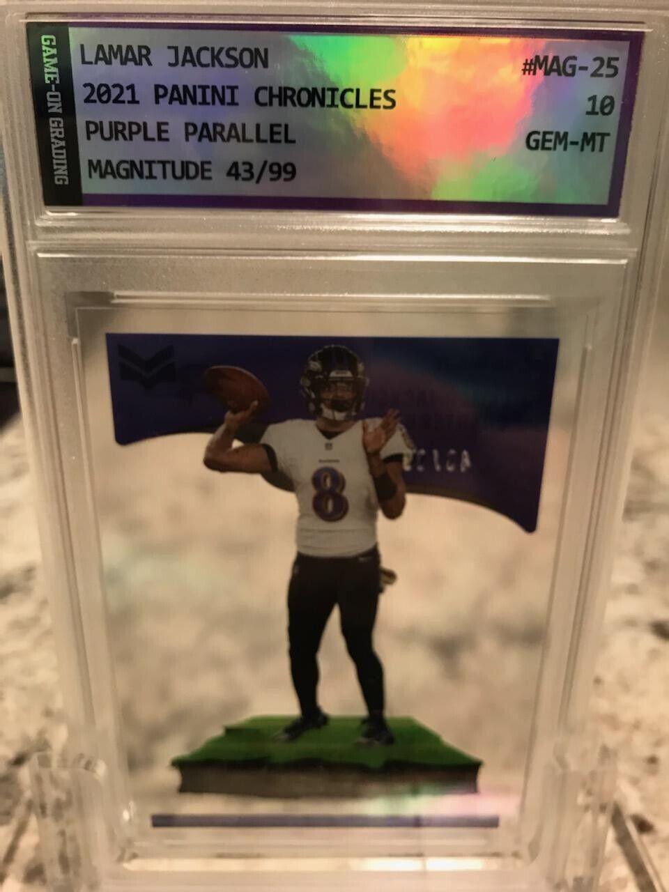 Lamar Jackson [Purple] #MAG-25