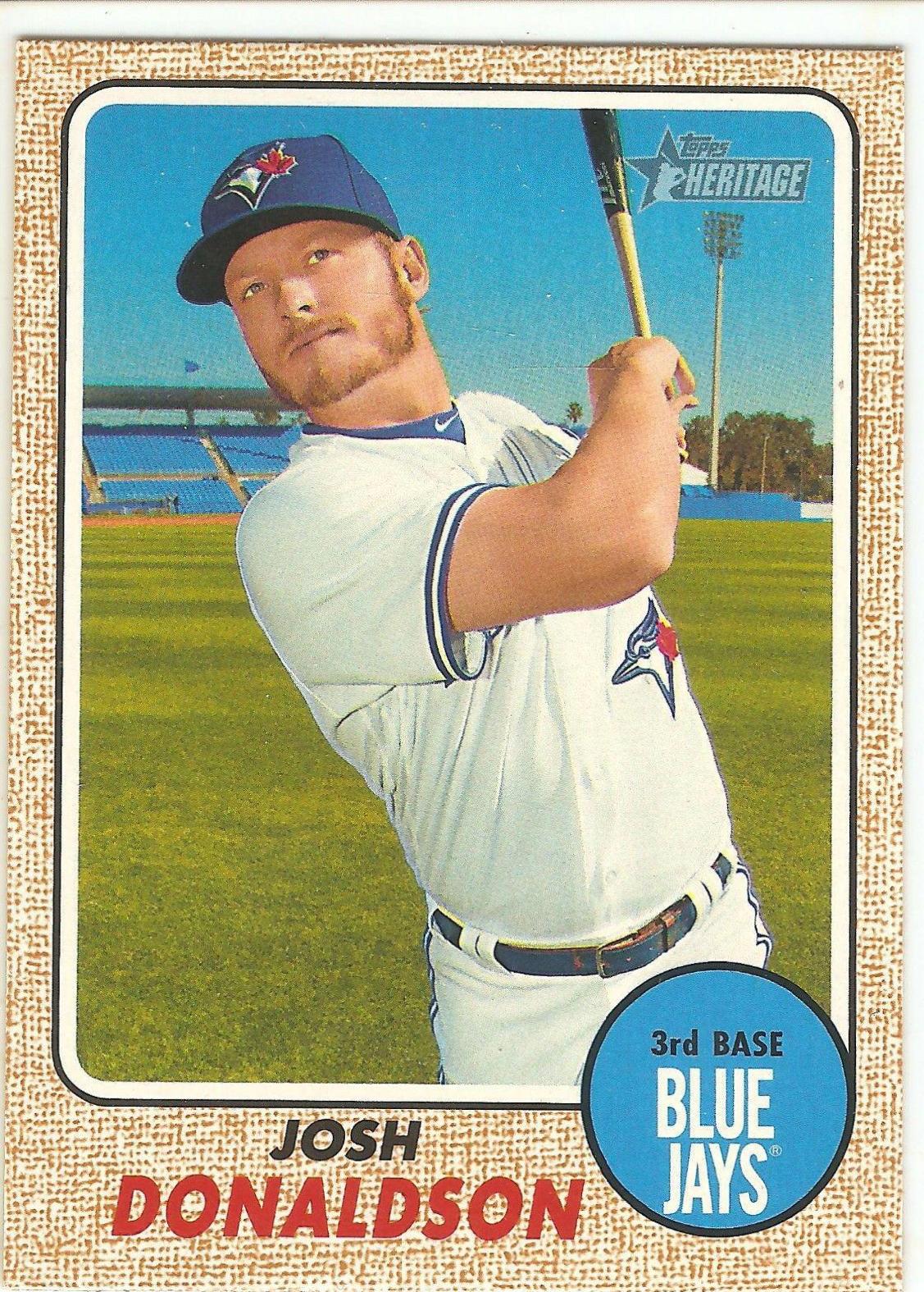 Josh Donaldson #490 2017 Topps Heritage Baseball