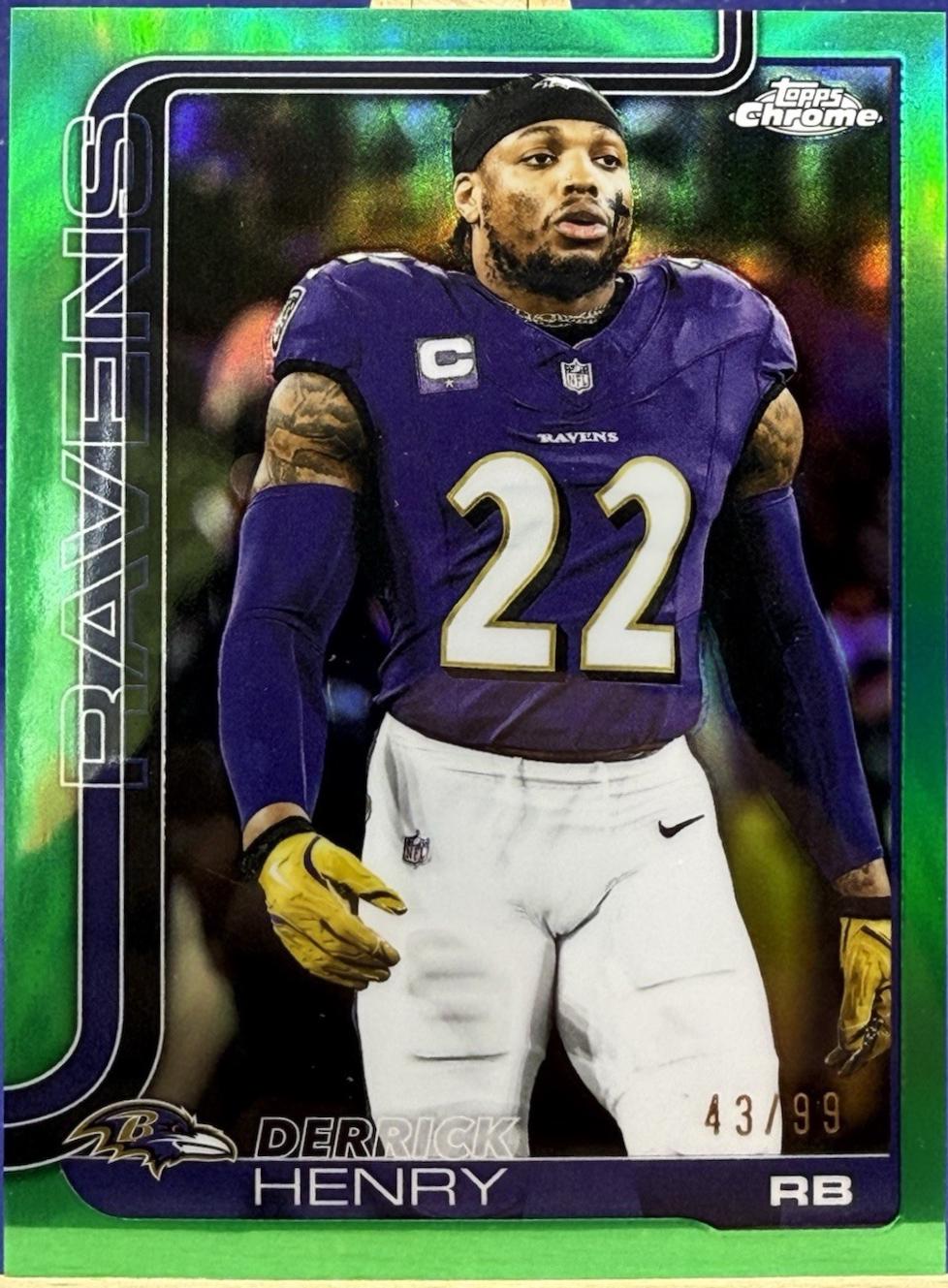 Derrick Henry [Green Image Variation] #25