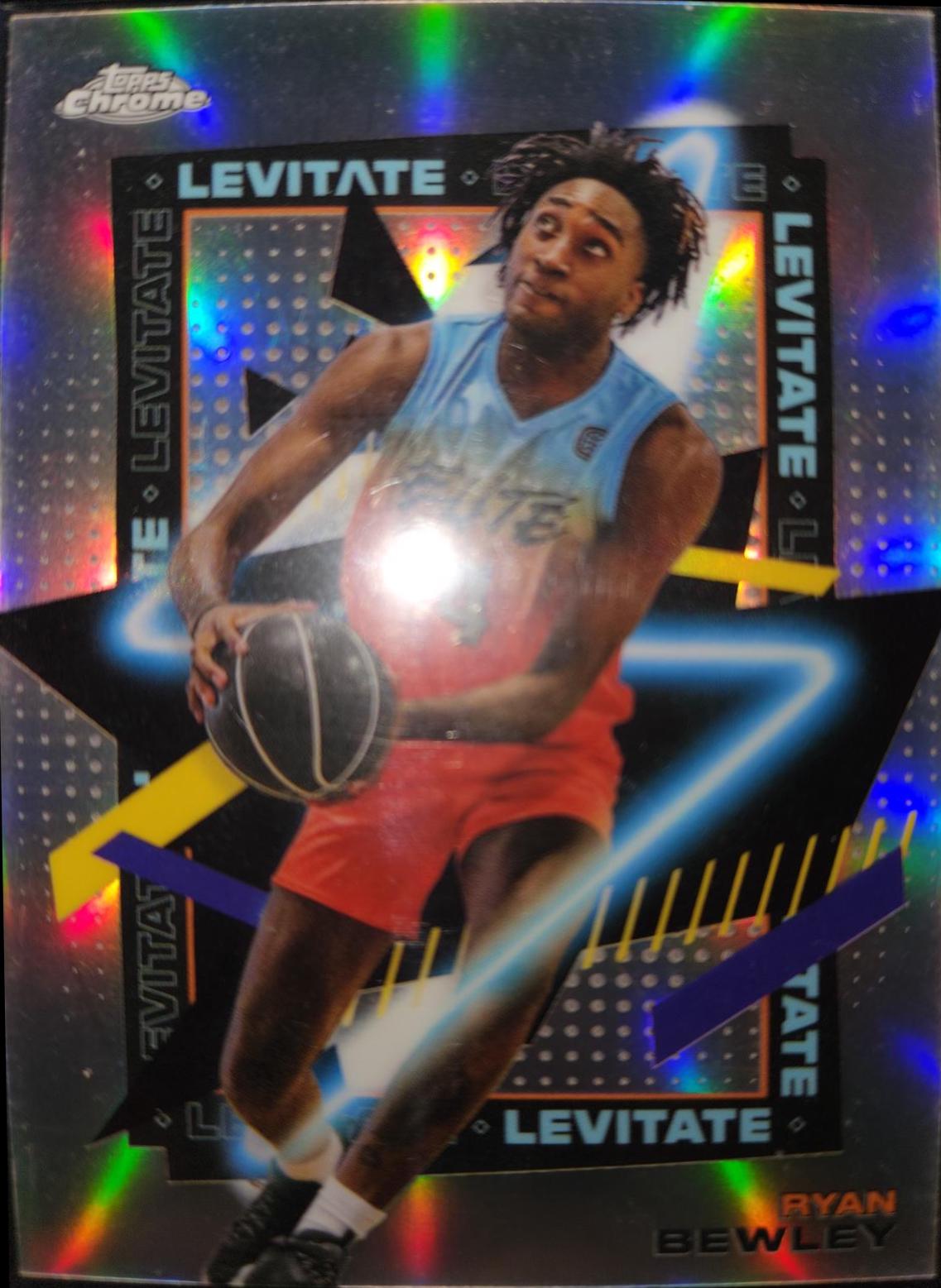 Ryan Bewley #LEV-3 Basketball Cards 2021 Topps Chrome OTE Overtime Elite Levitate