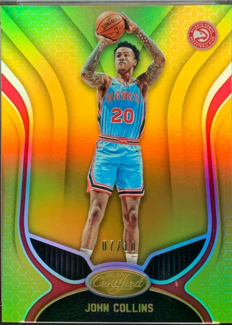 John Collins #2 Basketball Cards 2019 Panini Certified