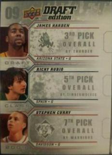 James Harden / Ricky Rubio / Stephen Curry