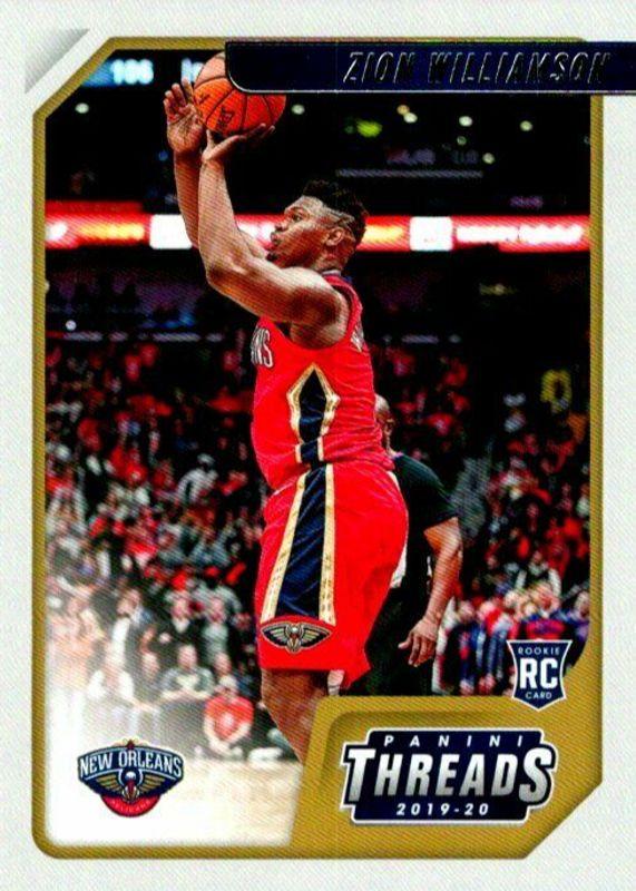Zion Williamson #78 Basketball Cards 2019 Panini Chronicles