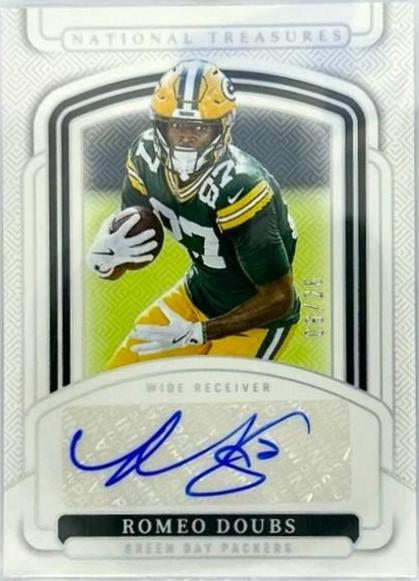 Romeo Doubs #70 2024 Panini National Treasures Football Signatures