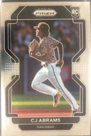 CJ Abrams #12 Baseball Cards 2022 Panini Prizm