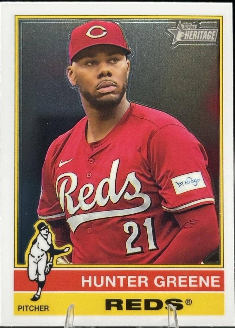 Hunter Greene [Chrome Variation] #96