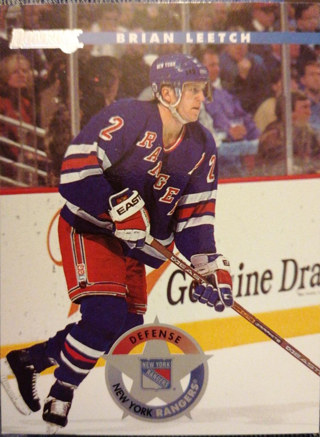 Brian Leetch #13 Hockey Cards 1996 Donruss