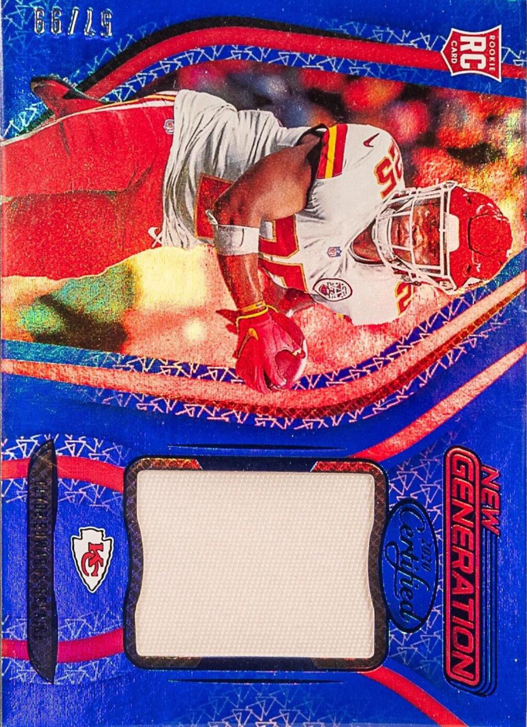 Clyde Edwards-Helaire #221 2020 Panini Certified Football
