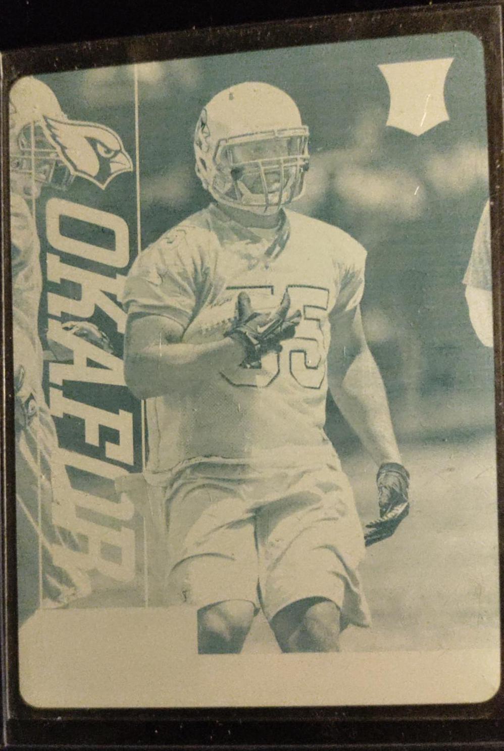 Alex Okafor Printing plate #105 Football Cards 2013 Panini Rookies & Stars