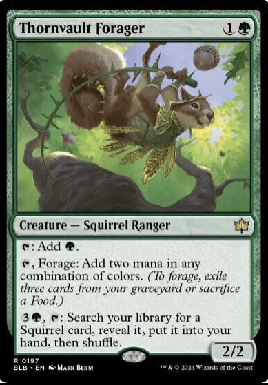 Thornvault Forager (Magic Bloomburrow)