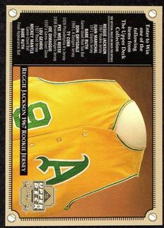 Reggie Jackson Contest Rookie Jersey 1967