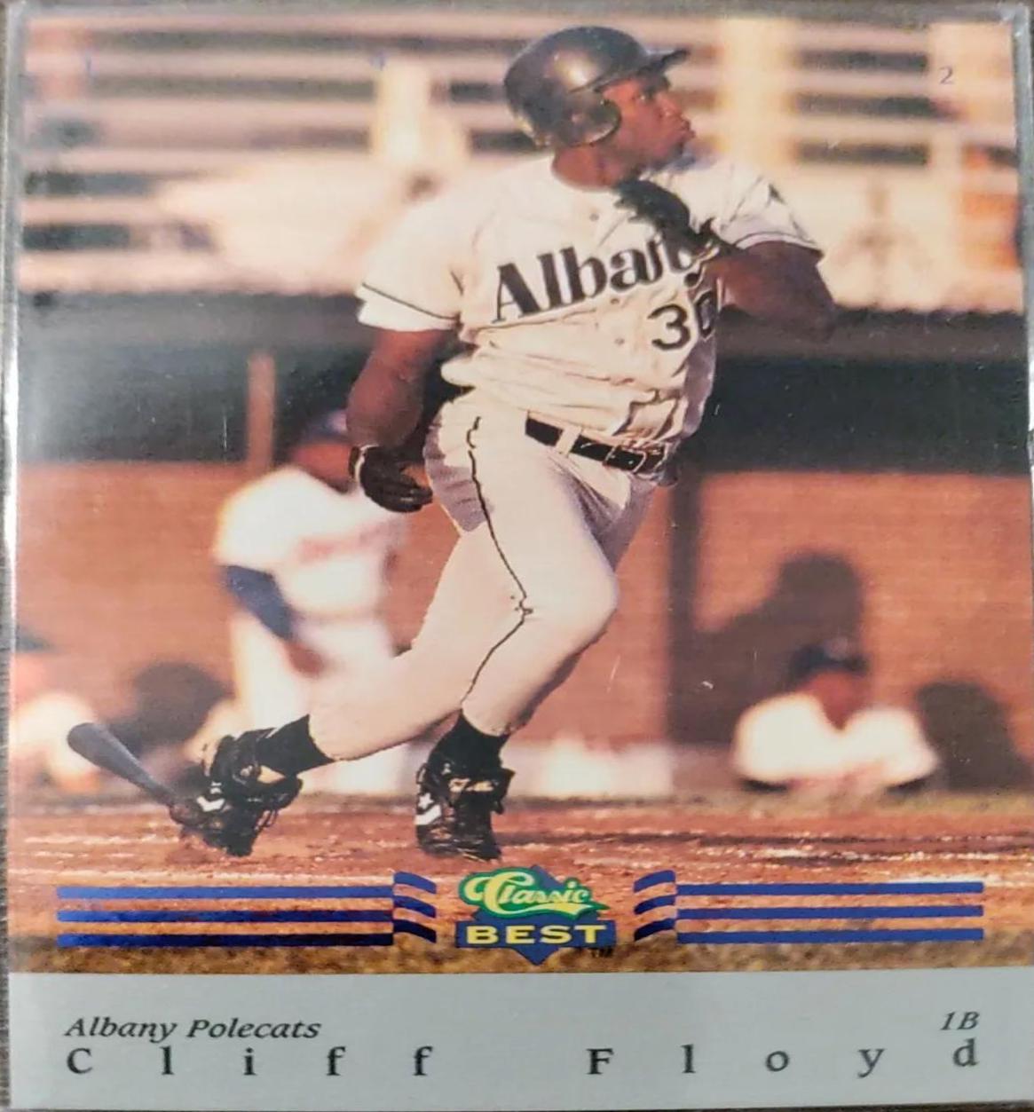 Cliff Floyd #BC19 Baseball Cards 1992 Classic Best Blue Bonus