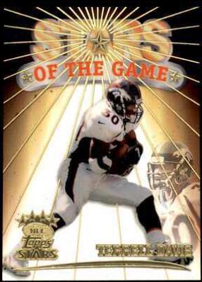 Terrell Davis #S10 Football Cards 1999 Topps Stars of the Game