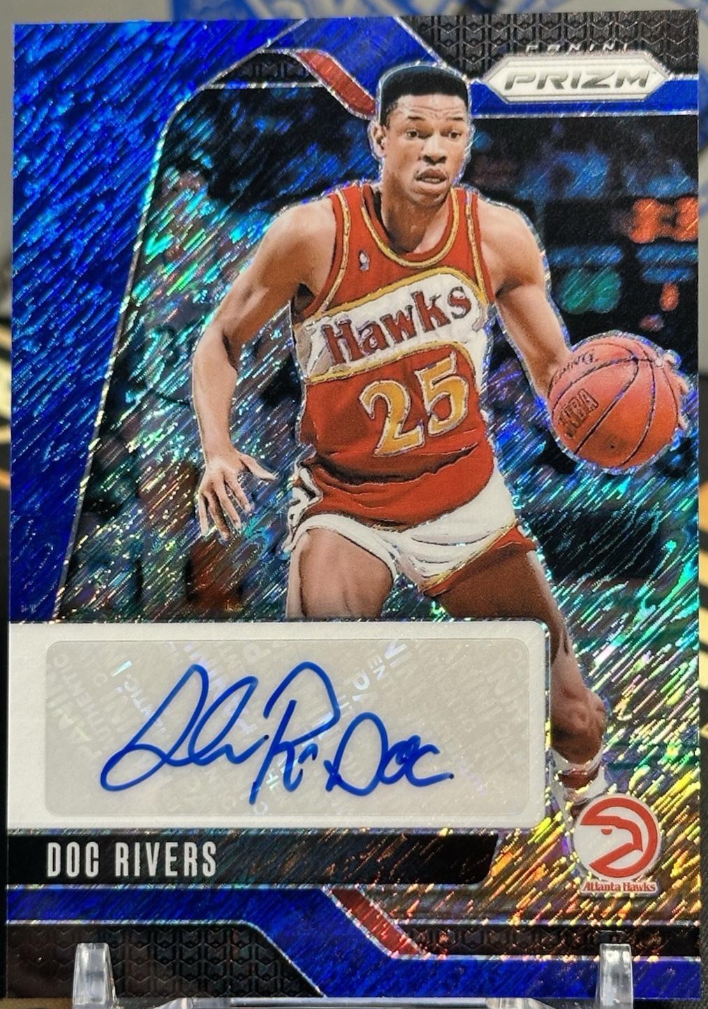 Doc Rivers [Blue Shimmer FOTL] #SIG-DOC Prices | 2024 Panini Prizm ...