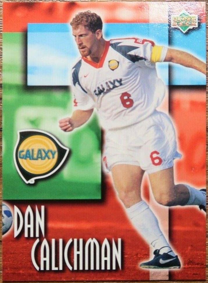 Dan Calichman #21 Soccer Cards 1997 Upper Deck MLS