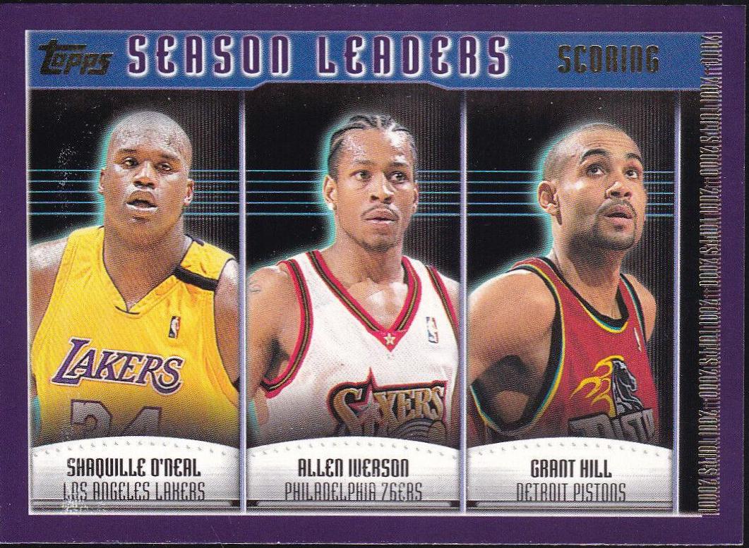 Shaquille O'Neal, Allen Iverson, Grant Hill