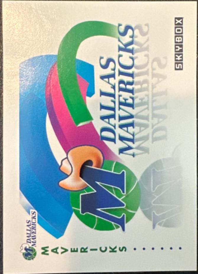 Dallas Mavericks #356 1991-92 SkyBox Basketball