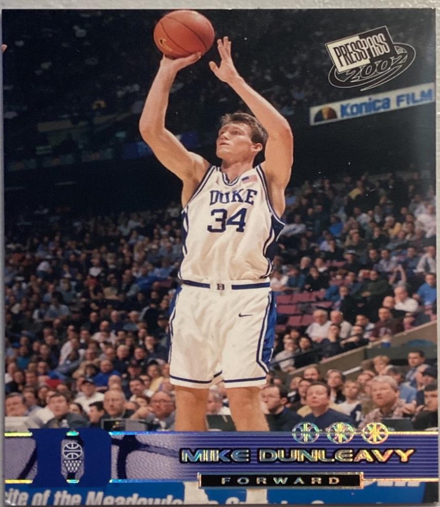 Mike Dunleavy #CT9 2002 Press Pass Basketball