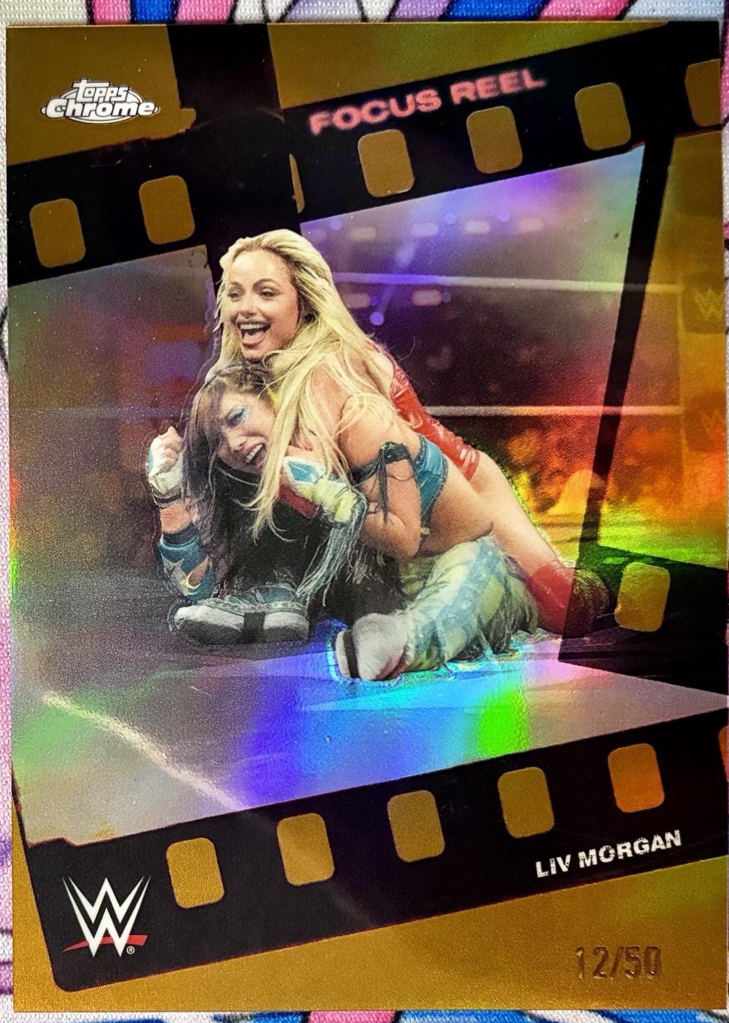 Liv Morgan [Gold Refractor] #FR-18