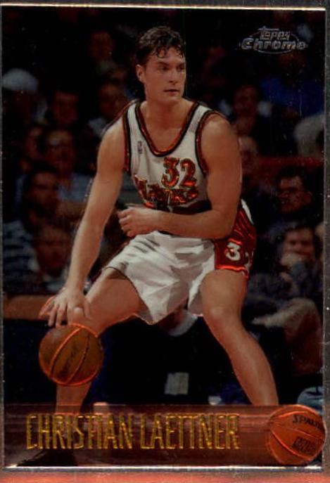 Christian Laettner #2 Basketball Cards 1996 Topps Chrome
