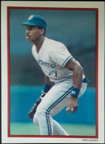 Fred McGriff #55 Baseball Cards 1990 Topps All Star Glossy Set of 60