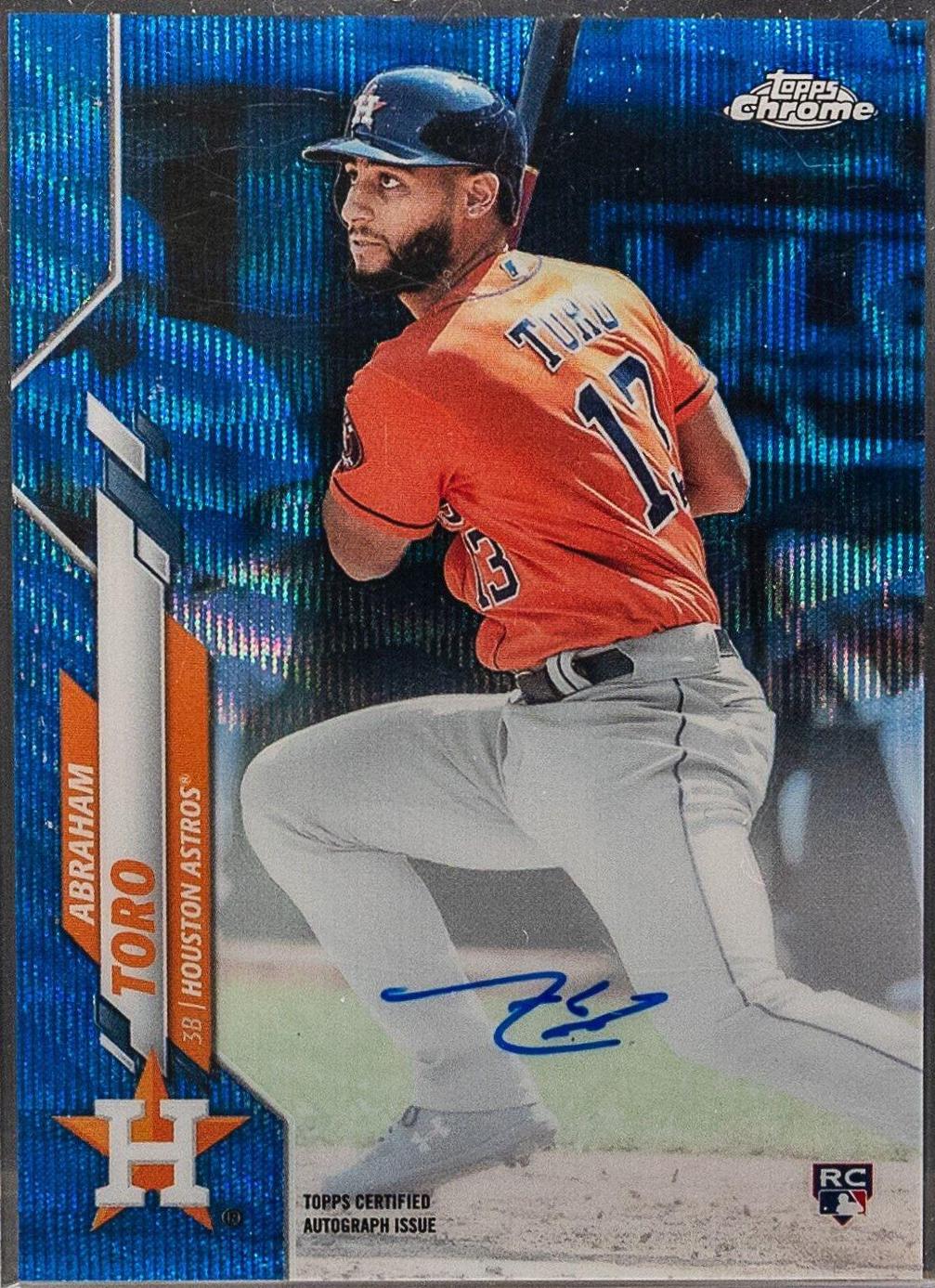 Abraham Toro [Blue Wave Refractor] #RA-AT