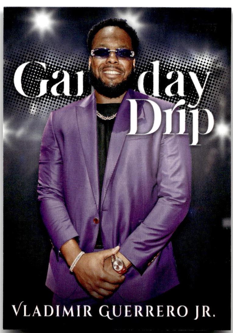 Vladimir Guerrero Jr. #GD-10 Baseball Cards 2025 Topps Celebration Mega Box Gameday Drip