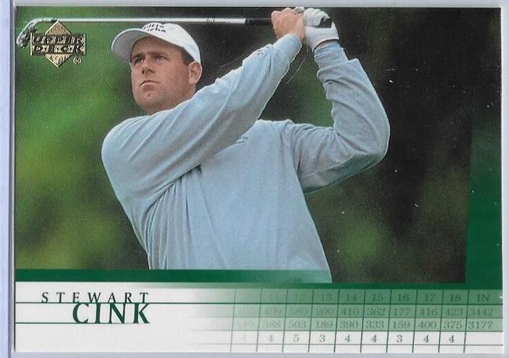 Stewart Cink #31 Golf Cards 2001 Upper Deck